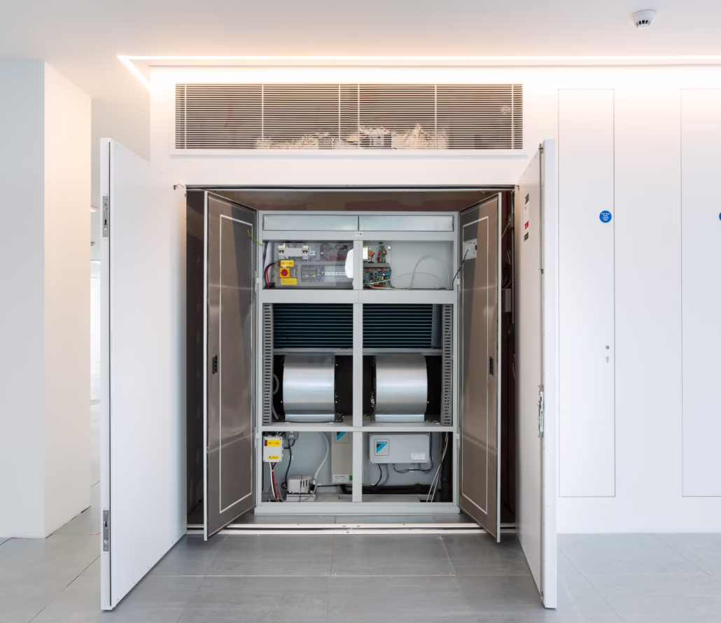 Pegasus Mayfair underfloor air conditioning